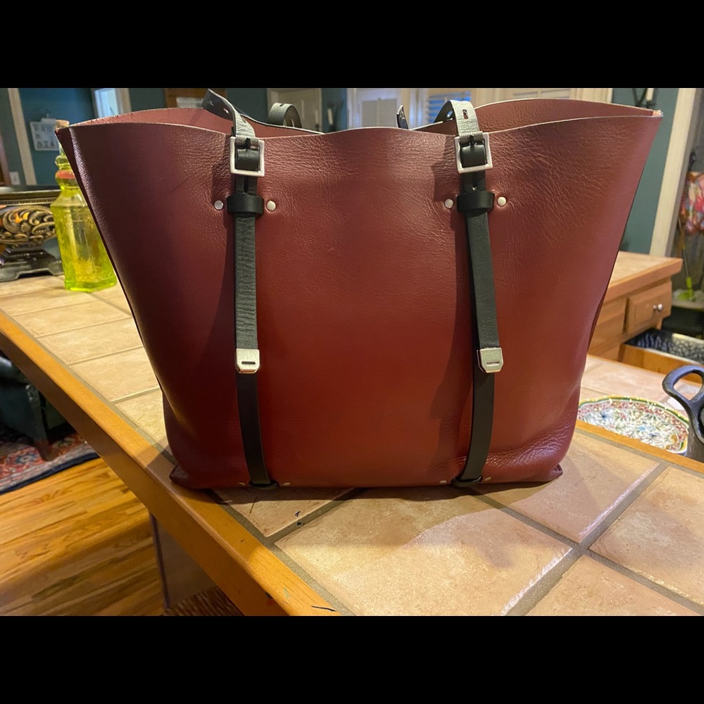 Unique red Rag & Bone Purse